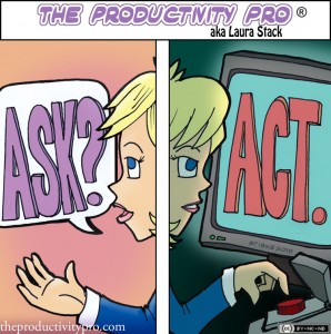 Ask or Act? The Different Levels of Initiative by Laura Stack #productivity